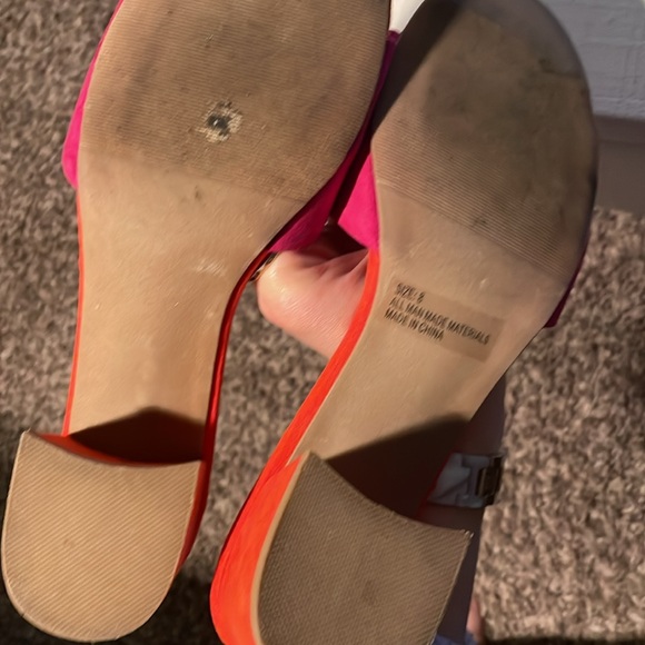 Lulu’s colorblock heels, size 8 - Picture 5 of 5